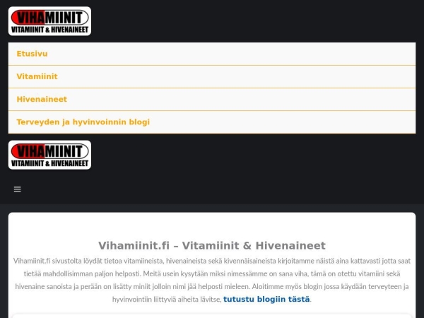 vihamiinit.fi