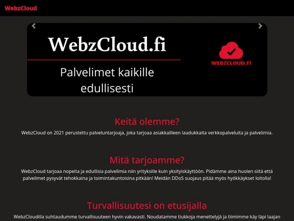 webzcloud.fi