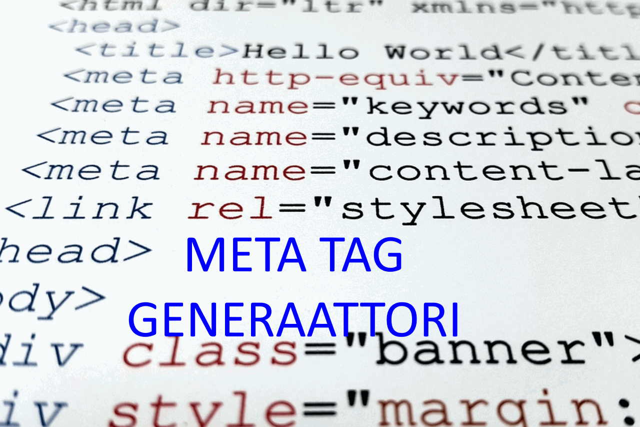 AXNDatan SEO tykalut - Meta tag generaattori